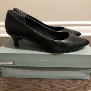 Rockport Black Leather Heels